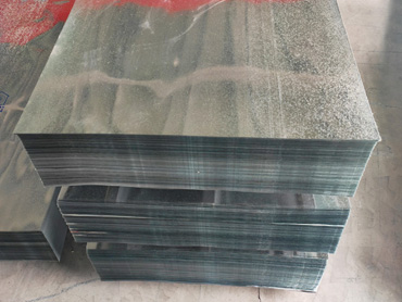 Galvanized cutting plate